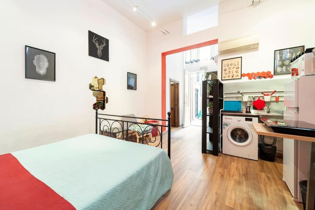 Central And Cozy Loft With Courtyard 博洛尼亚 外观 照片